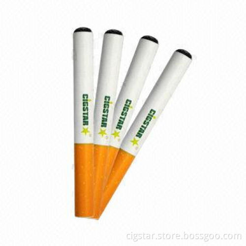 Hot selling disposable e-cigarette with plastic tube pack